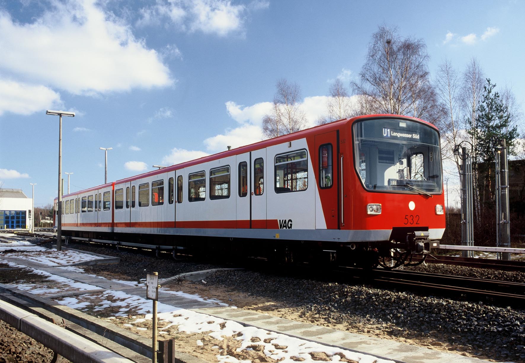 Neue Züge für die U1 VAG VerkehrsAktiengesellschaft